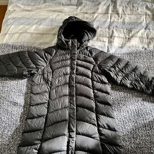 Black Down North Face Coat